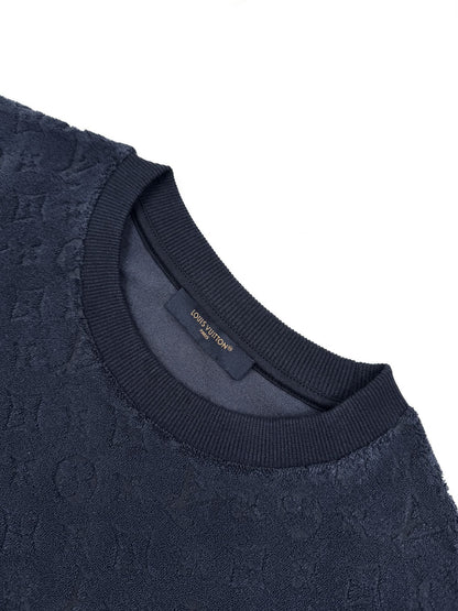 2026 New LY Embossed Terry T-Shirt (25325-A20)