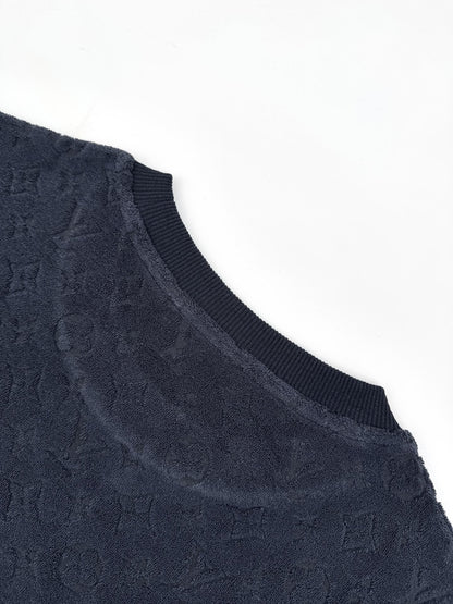 2026 New LY Embossed Terry T-Shirt (25325-A20)