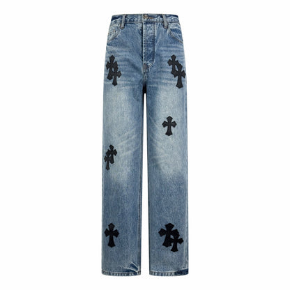 2026 New CH Cross Logo Jeans (CC901-C50)