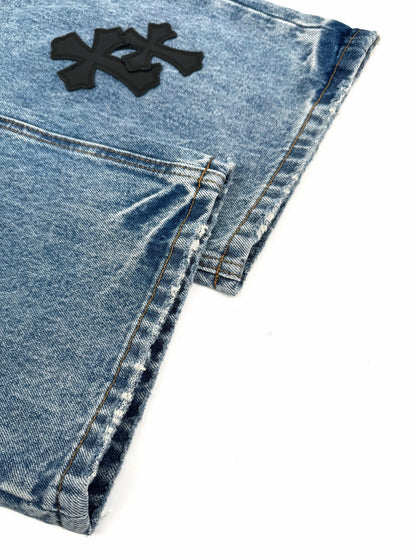 2026 New CH Cross Logo Jeans (CC901-C50)