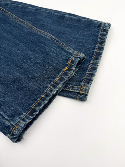 2026 New Triangle Brand Denim Trousers (55067-B65)