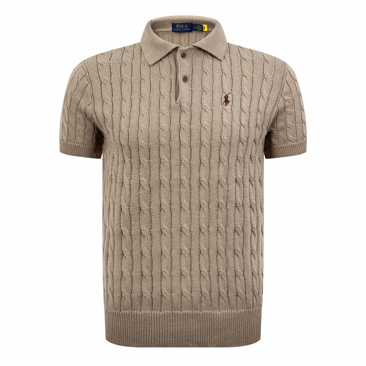 2026 New RL Cable-Knit Polo Neck Sweater (CC945-A60)
