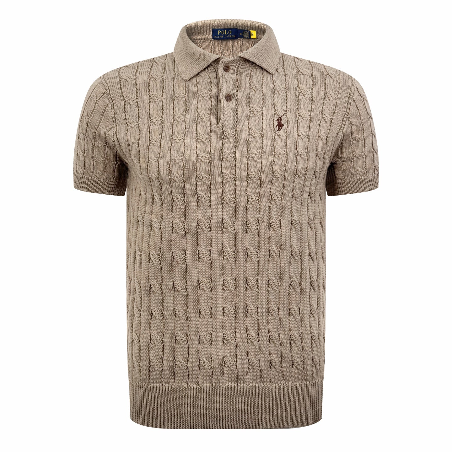 2026 New RL Cable-Knit Polo Neck Sweater (CC945-A60)