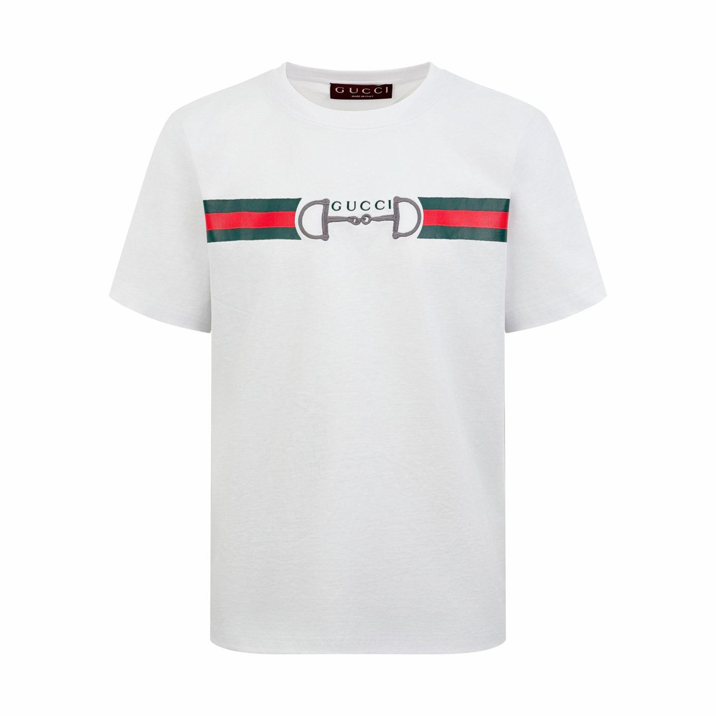 2026 New GU Horsebit Webbing T-Shirt (AA540-A15)
