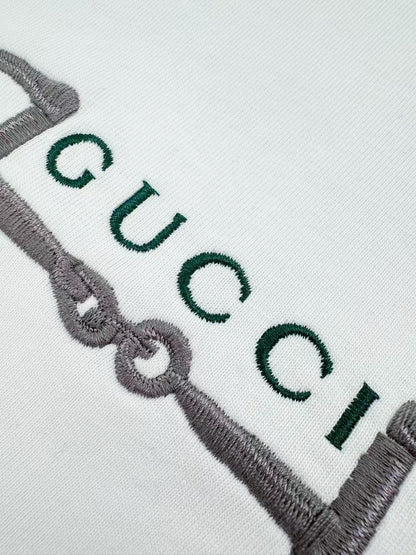 2026 New GU Horsebit Webbing T-Shirt (AA540-A15)