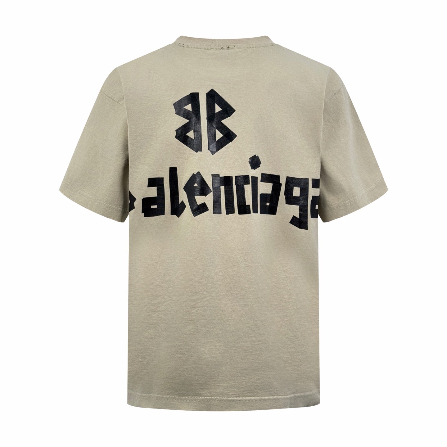 2026 New Balen Tape Letter T-Shirt (BB775-A20)