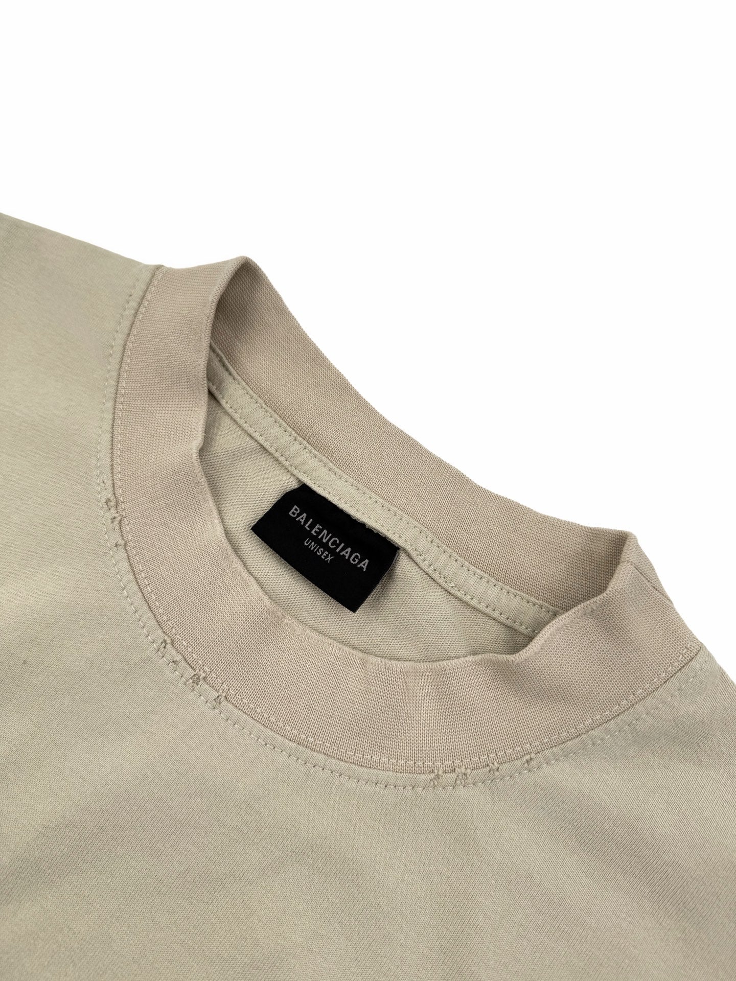 2026 New Balen Tape Letter T-Shirt (BB775-A20)