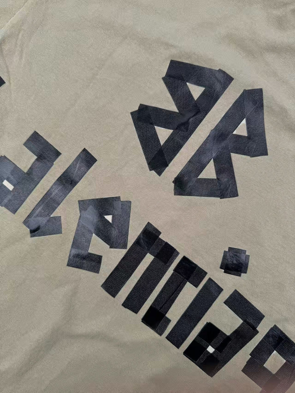 2026 New Balen Tape Letter T-Shirt (BB775-A20)