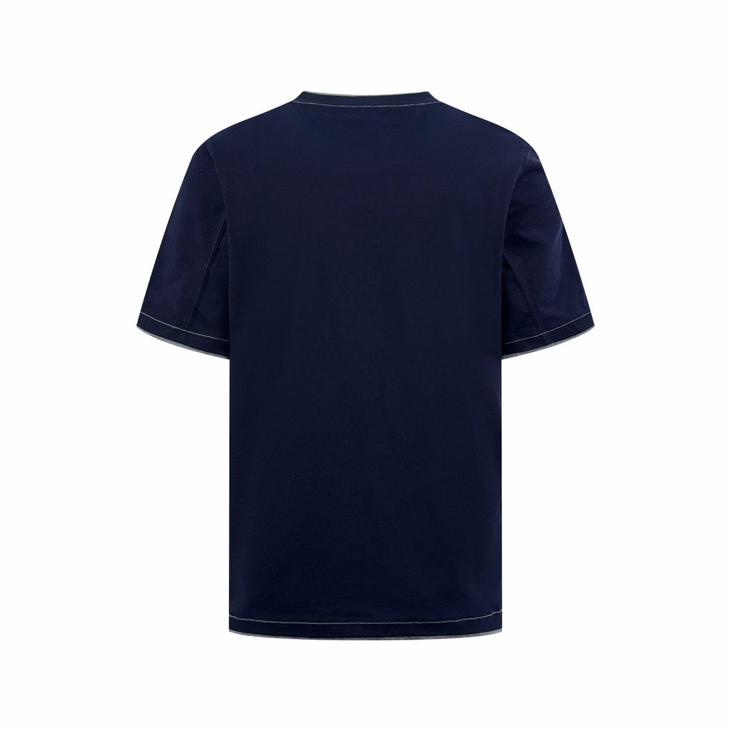 2026 New BC Embroidered Patch Layered Short Sleeve (BB787-A15)