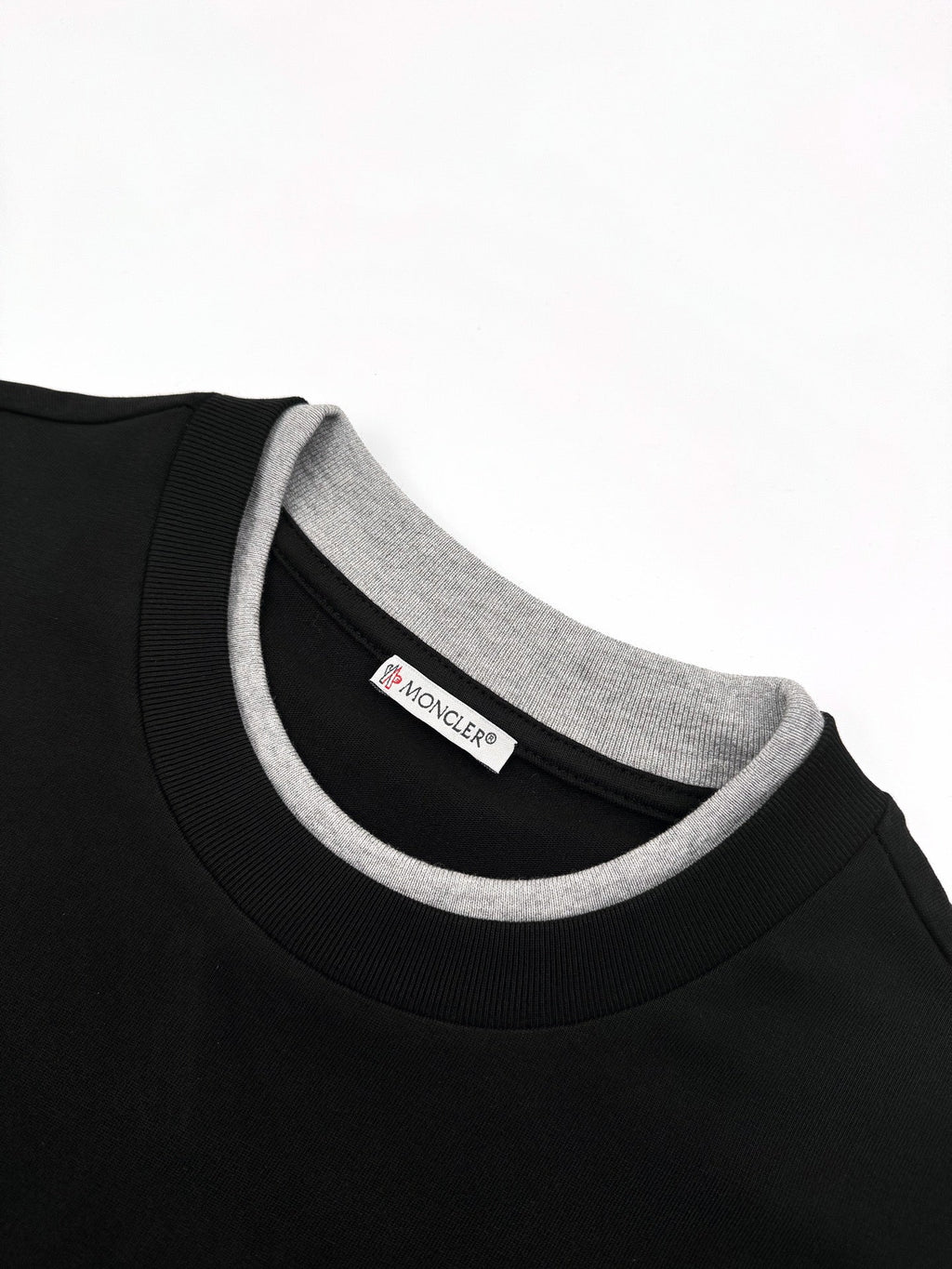 2026 New Mon Embroidered Logo Fake Two-Piece Short Sleeve (AA524-A15)