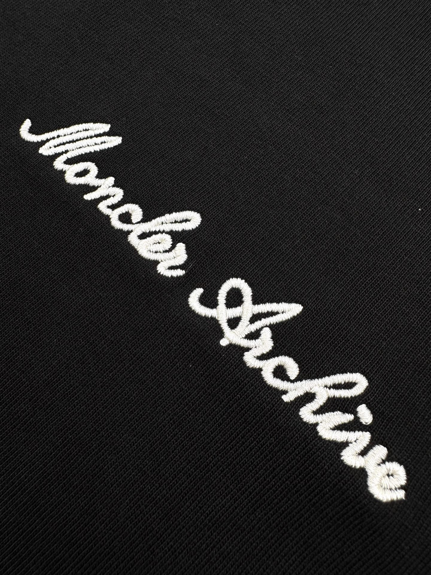 2026 New Mon Embroidered Logo Fake Two-Piece Short Sleeve (AA524-A15)