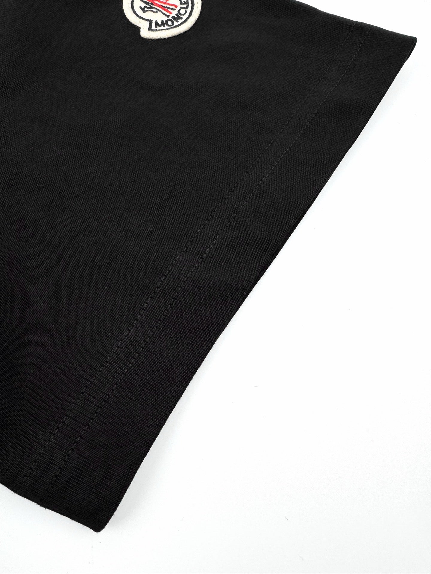2026 New Mon Embroidered Logo Fake Two-Piece Short Sleeve (AA524-A15)