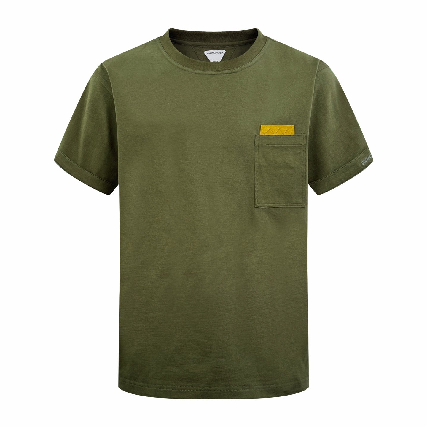 2026 New BV Woven Leather Pocket Short Sleeve Shirt (AA543-A20)