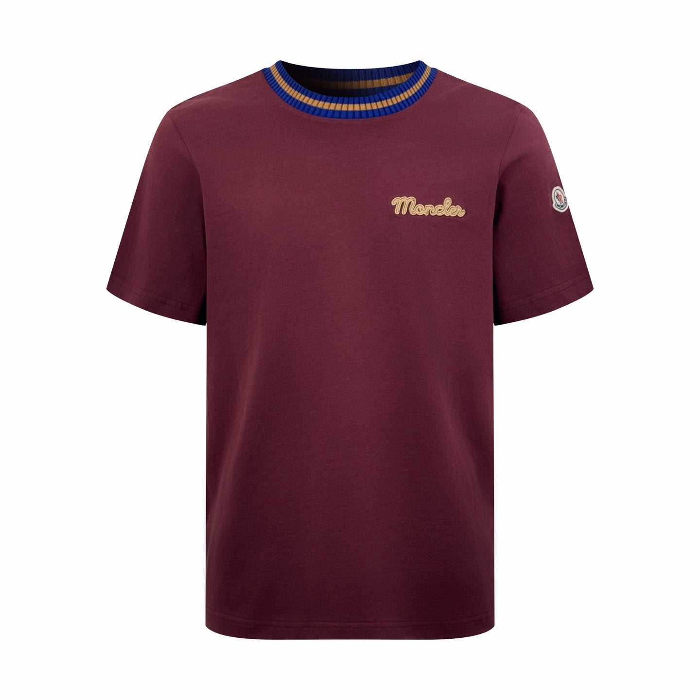 2026 New Mon Knit Collar Logo Short Sleeve (AA538-A15)