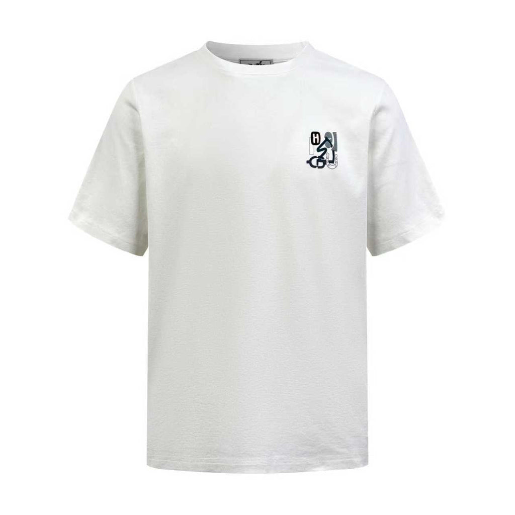 2026 New H Embroidered Leather Short-Sleeve Shirt (AA546-A15)