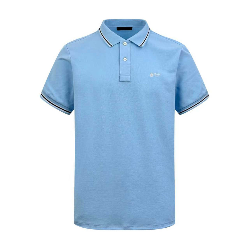 2026 New Triangle Brand Logo Embroidered Drawstring Polo Shirt (CC947-A40)