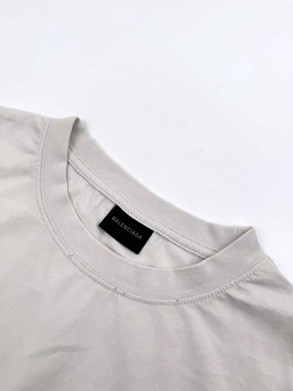 2026 New Balen Distressed Print Letter Short-Sleeve T-Shirt (BB770-A20)
