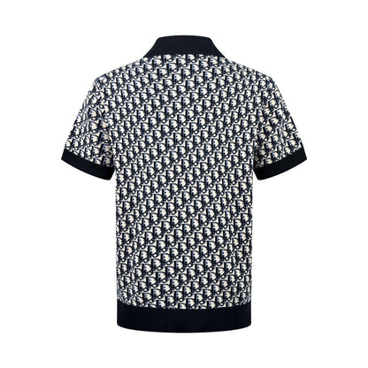 2026 New CD Knit Jacquard Polo Shirt (25128-A90)