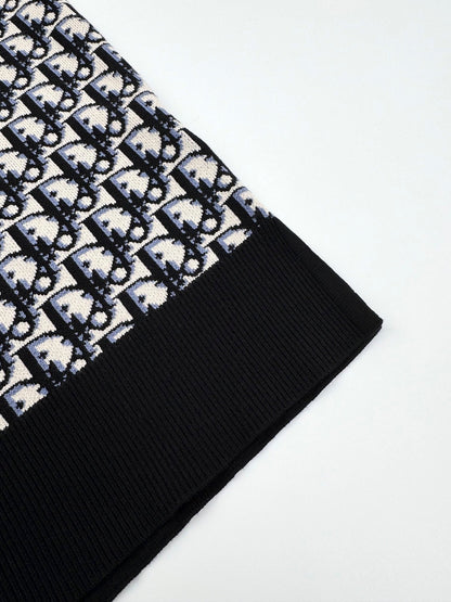 2026 New CD Knit Jacquard Polo Shirt (25128-A90)