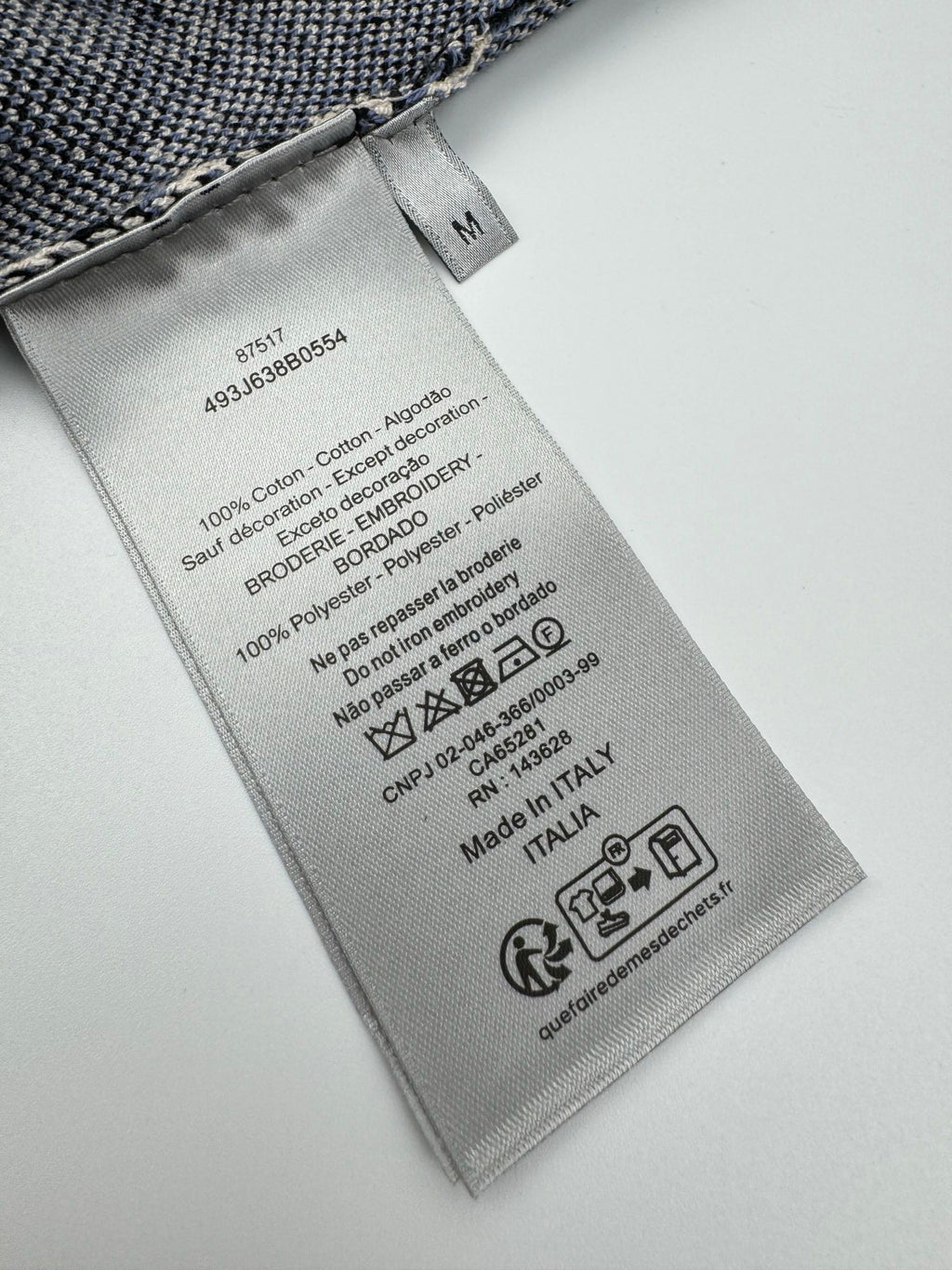 2026 New CD Knit Jacquard Polo Shirt (25128-A90)