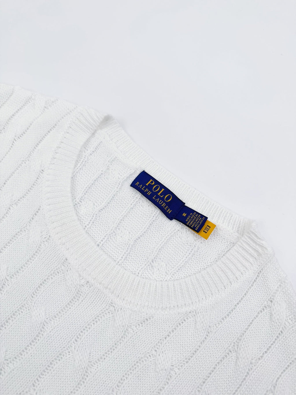 2026 New RL Cable-Knit Short-Sleeve Sweater (CC938-A50)