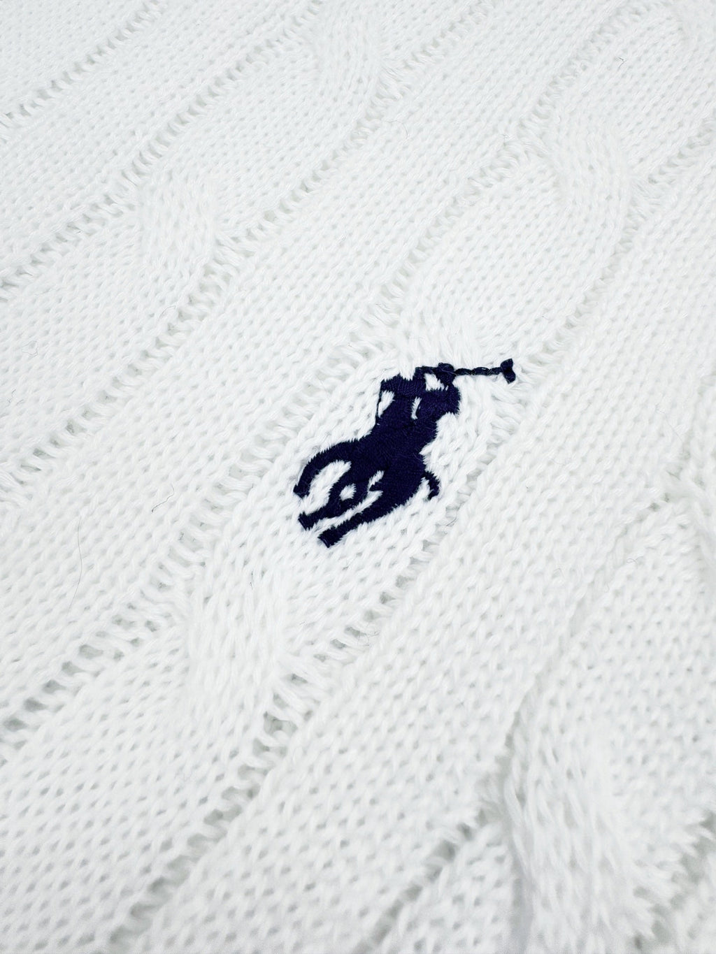2026 New RL Cable-Knit Short-Sleeve Sweater (CC938-A50)