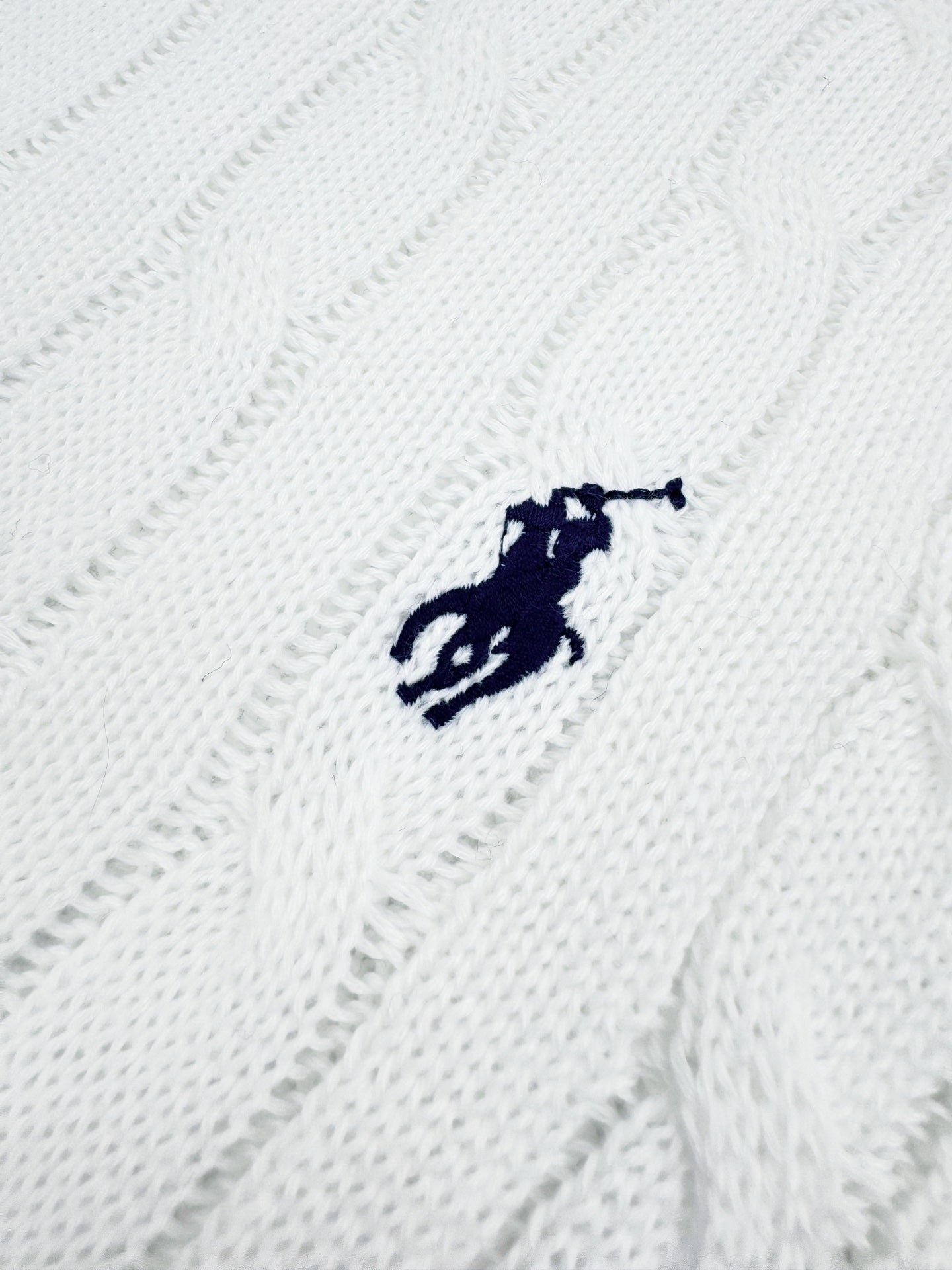 2026 New RL Cable-Knit Short-Sleeve Sweater (CC938-A50)
