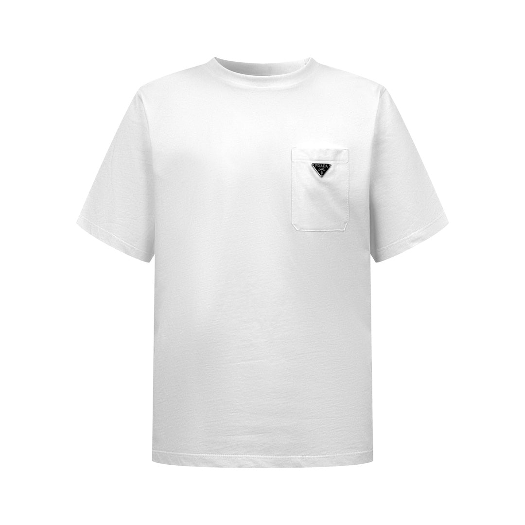 2026 New Triangle Brand Pocket Triangle Label Short-Sleeve Shirt (25247-A20)