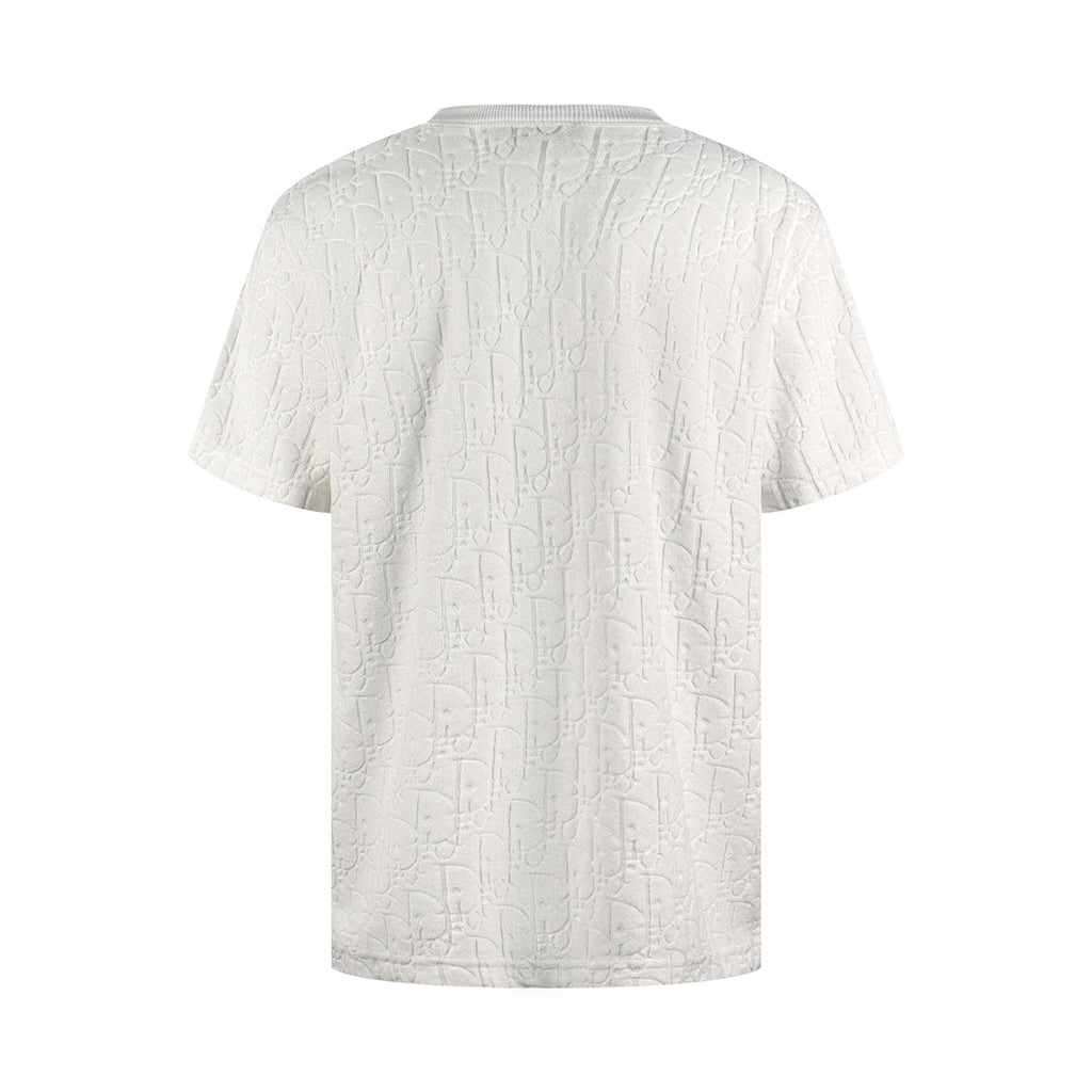 2026 New Style CD All-Over Print Letter Short-Sleeved T-Shirt (24026-A25)