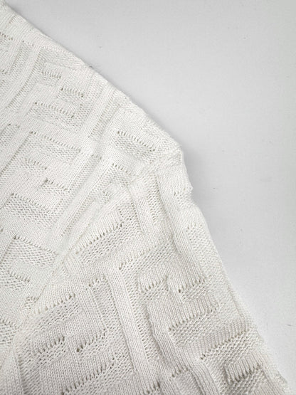 2026 New FF All-Over Print Knit Short-Sleeved Top (AA501-A65)