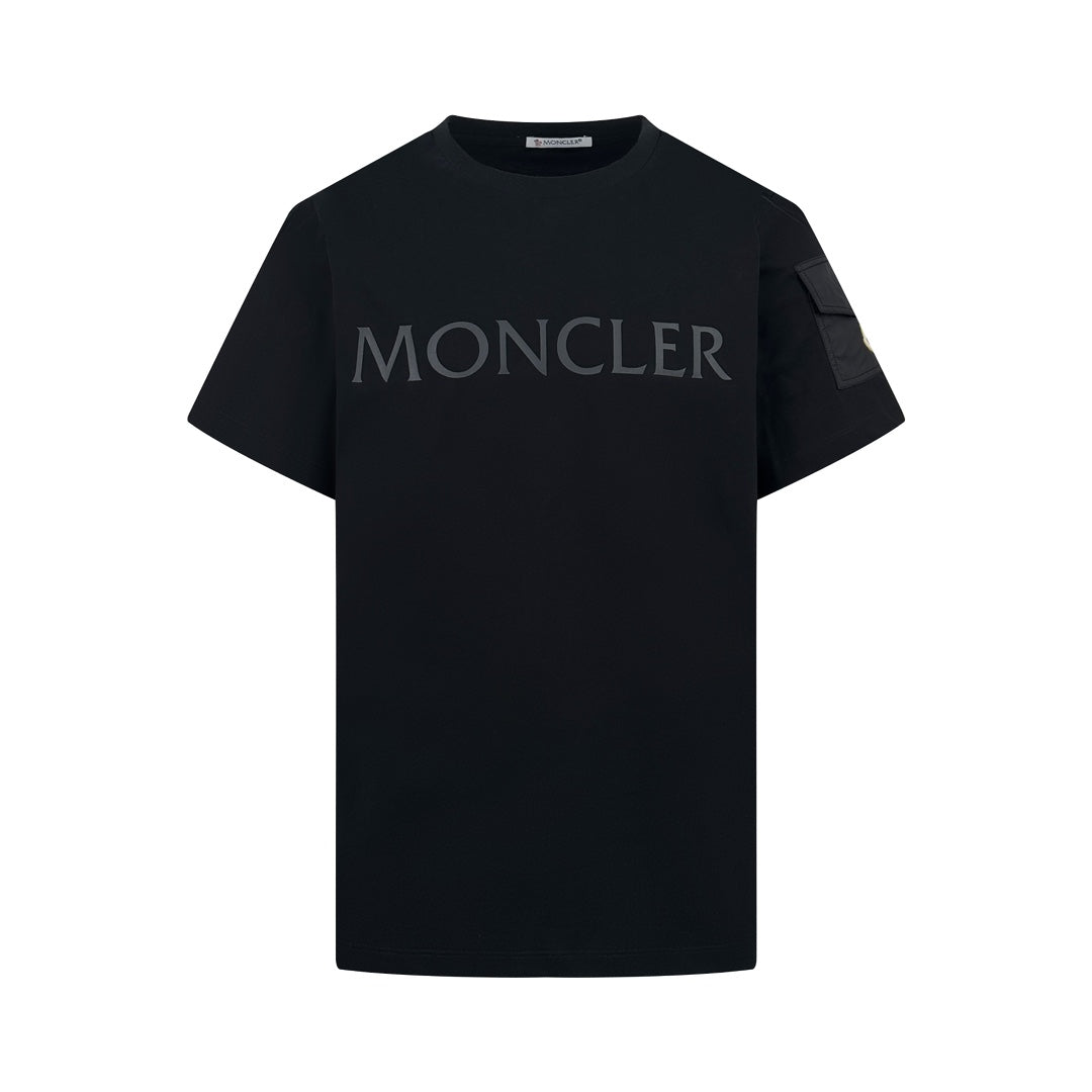 2026 New Mon Logo Patch Pocket Short-Sleeved Shirt (25134-A20)