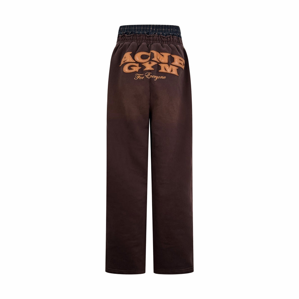2026 New Acn Faux Two-Piece Logo Trousers (CC925-C20)