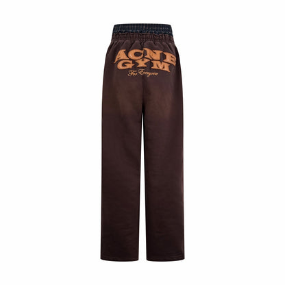 2026 New Acn Faux Two-Piece Logo Trousers (CC925-C20)