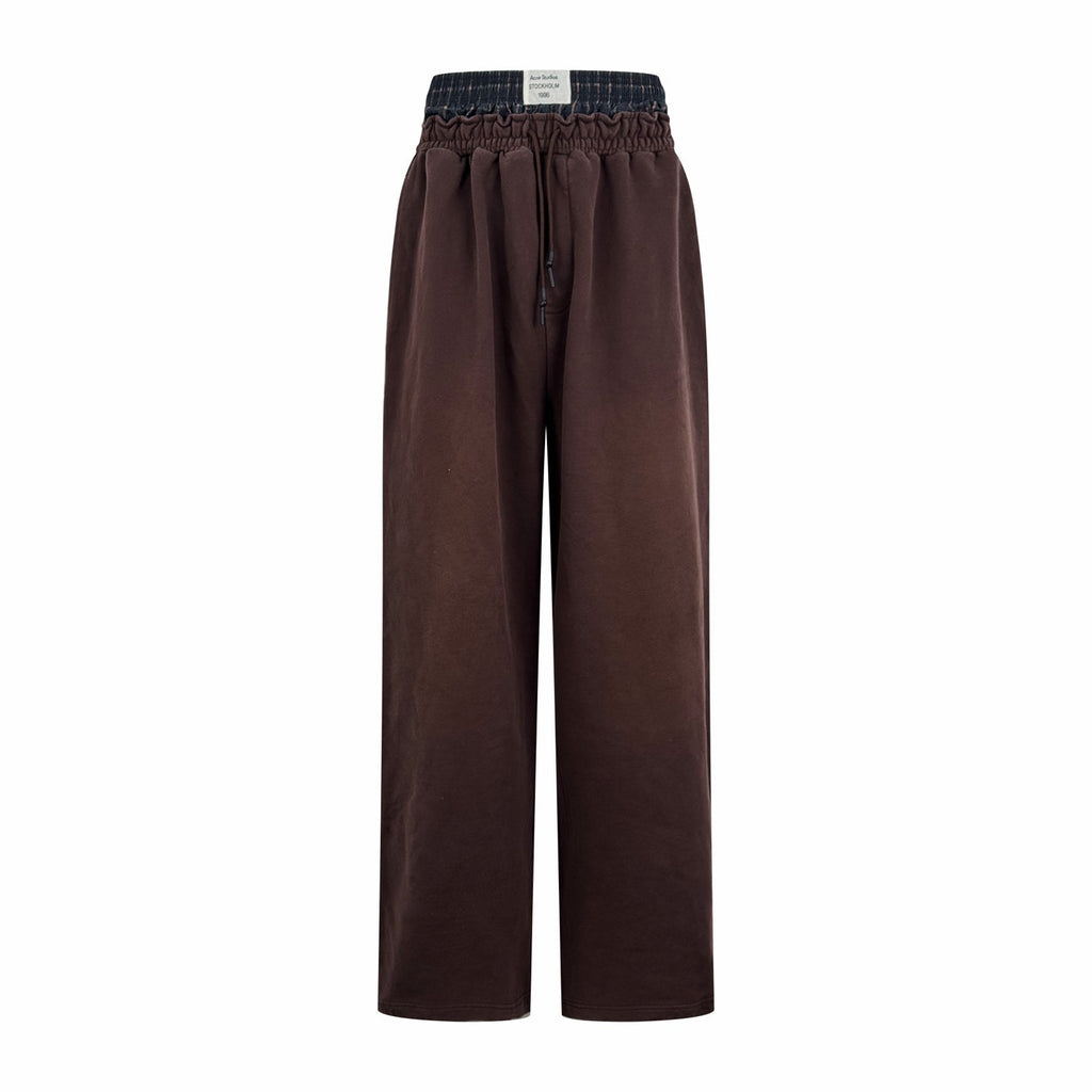 2026 New Acn Faux Two-Piece Logo Trousers (CC925-C20)