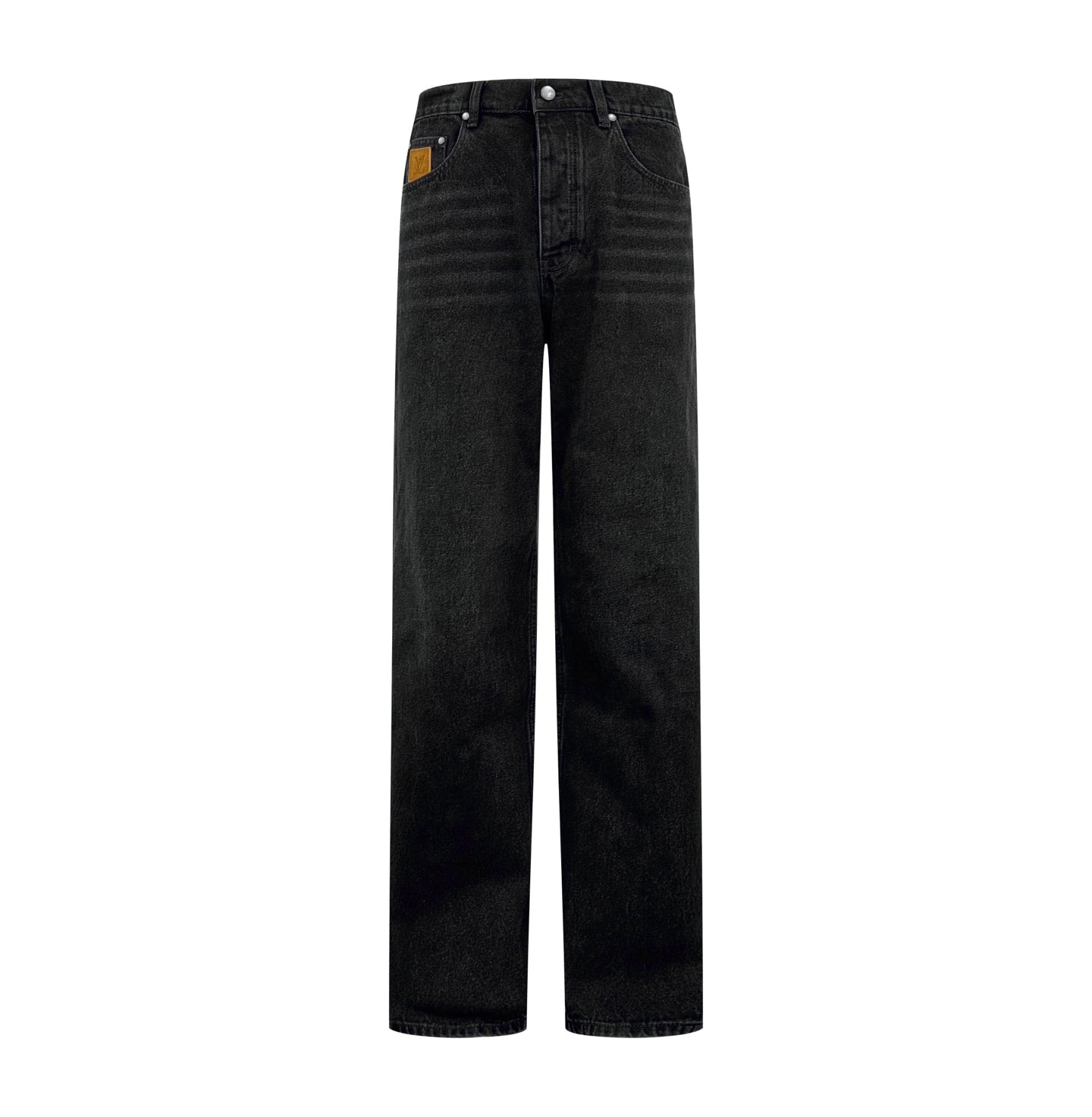 2026 New LY Logo Embroidered Denim Trousers (BB753-B55)