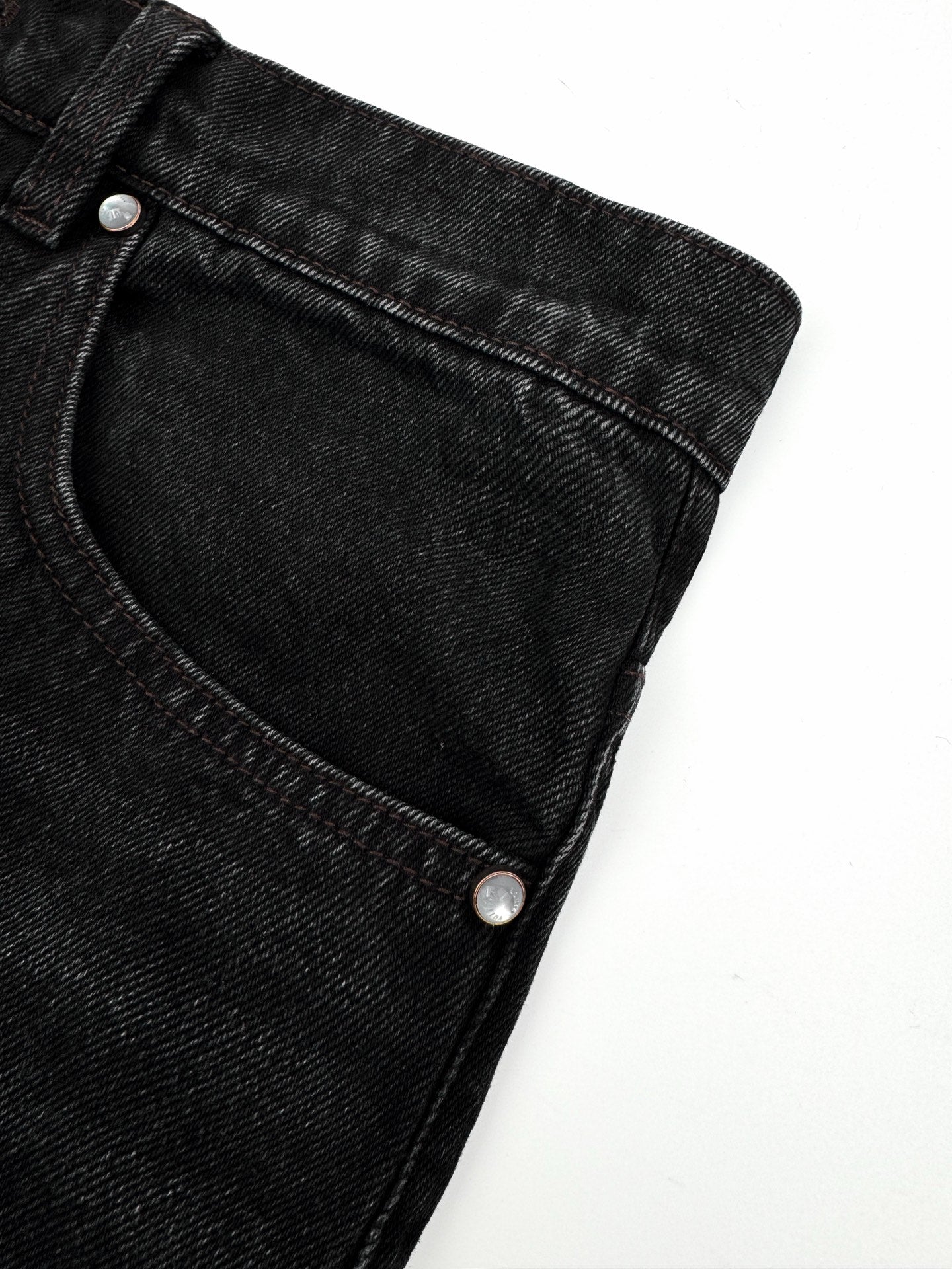 2026 New LY Logo Embroidered Denim Trousers (BB753-B55)