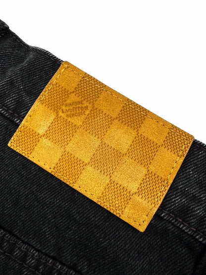 2026 New LY Logo Embroidered Denim Trousers (BB753-B55)