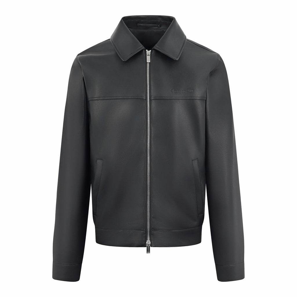 2026 New CD Checkerboard Pattern Leather Jacket (BB785-C80)