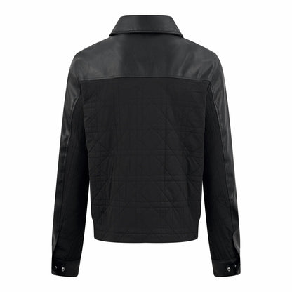 2026 New CD Checkerboard Pattern Leather Jacket (BB785-C80)