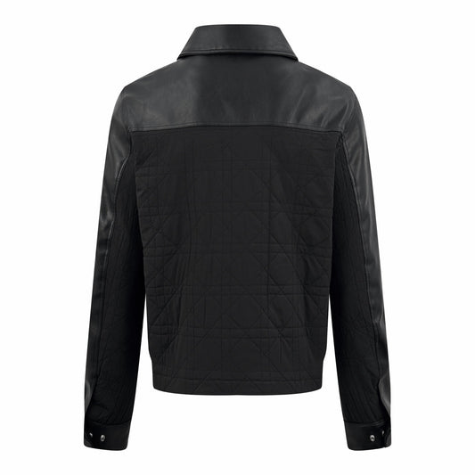 2026 New CD Checkerboard Pattern Leather Jacket (BB785-C80)