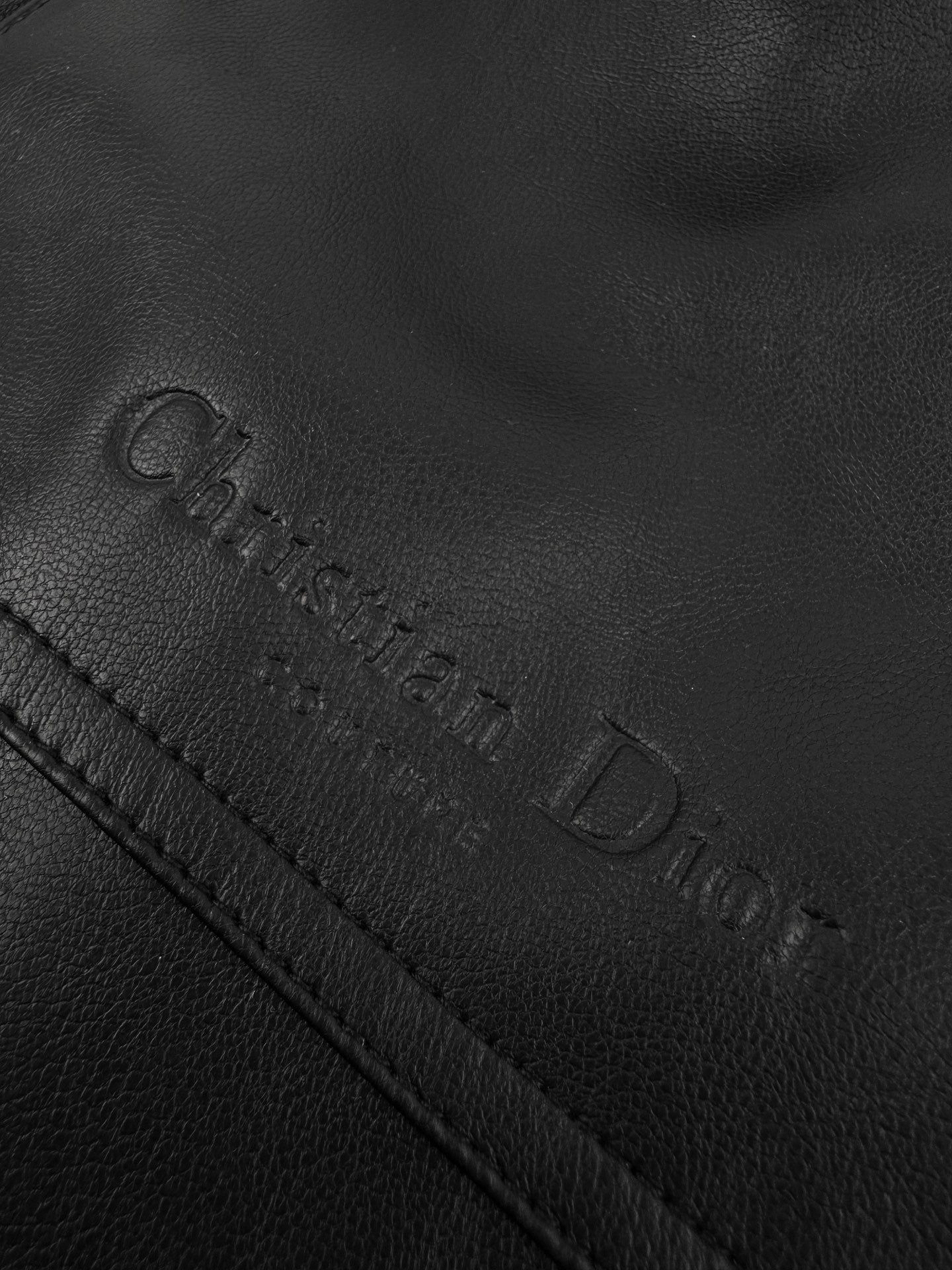 2026 New CD Checkerboard Pattern Leather Jacket (BB785-C80)