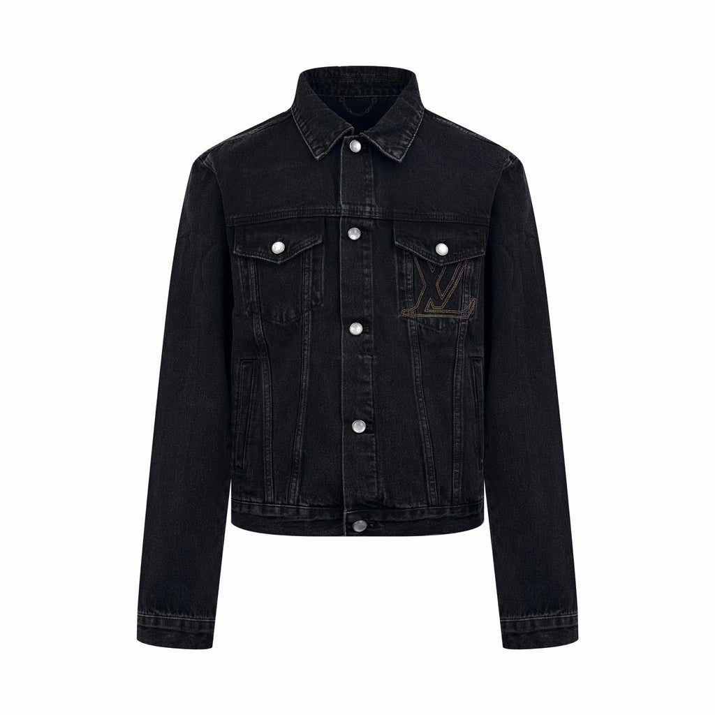2026 New LY Embroidered Logo Denim Jacket (BB740-B75)