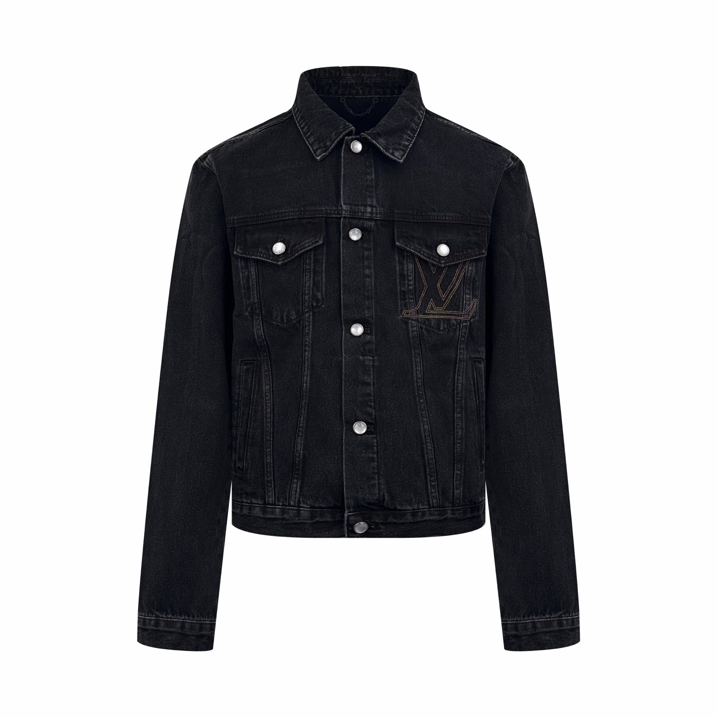 2026 New LY Embroidered Logo Denim Jacket (BB740-B75)