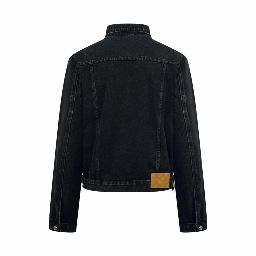 2026 New LY Embroidered Logo Denim Jacket (BB740-B75)