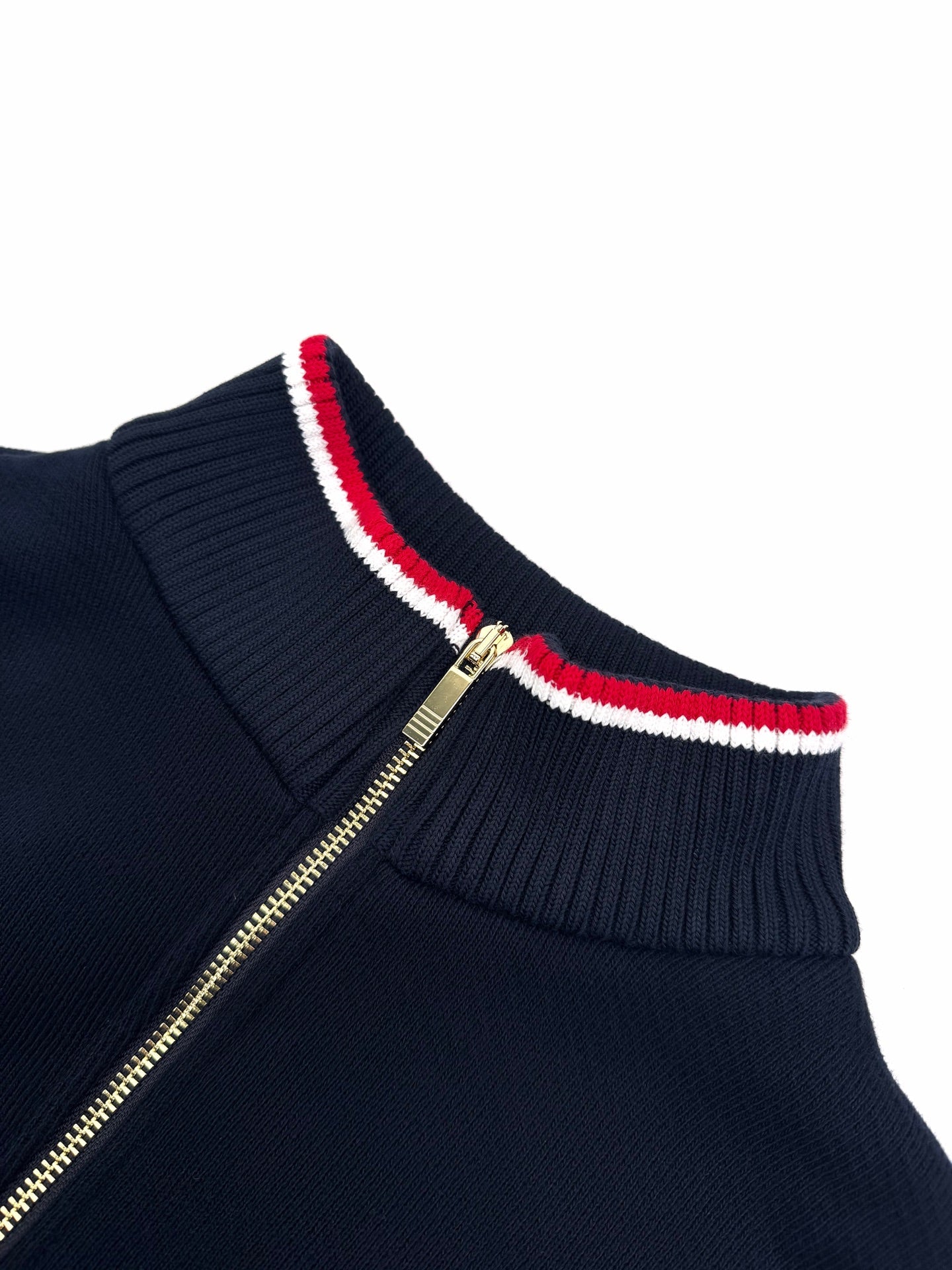 2026 New TB Label Zipper Stand Collar Jacket (25391-C10)