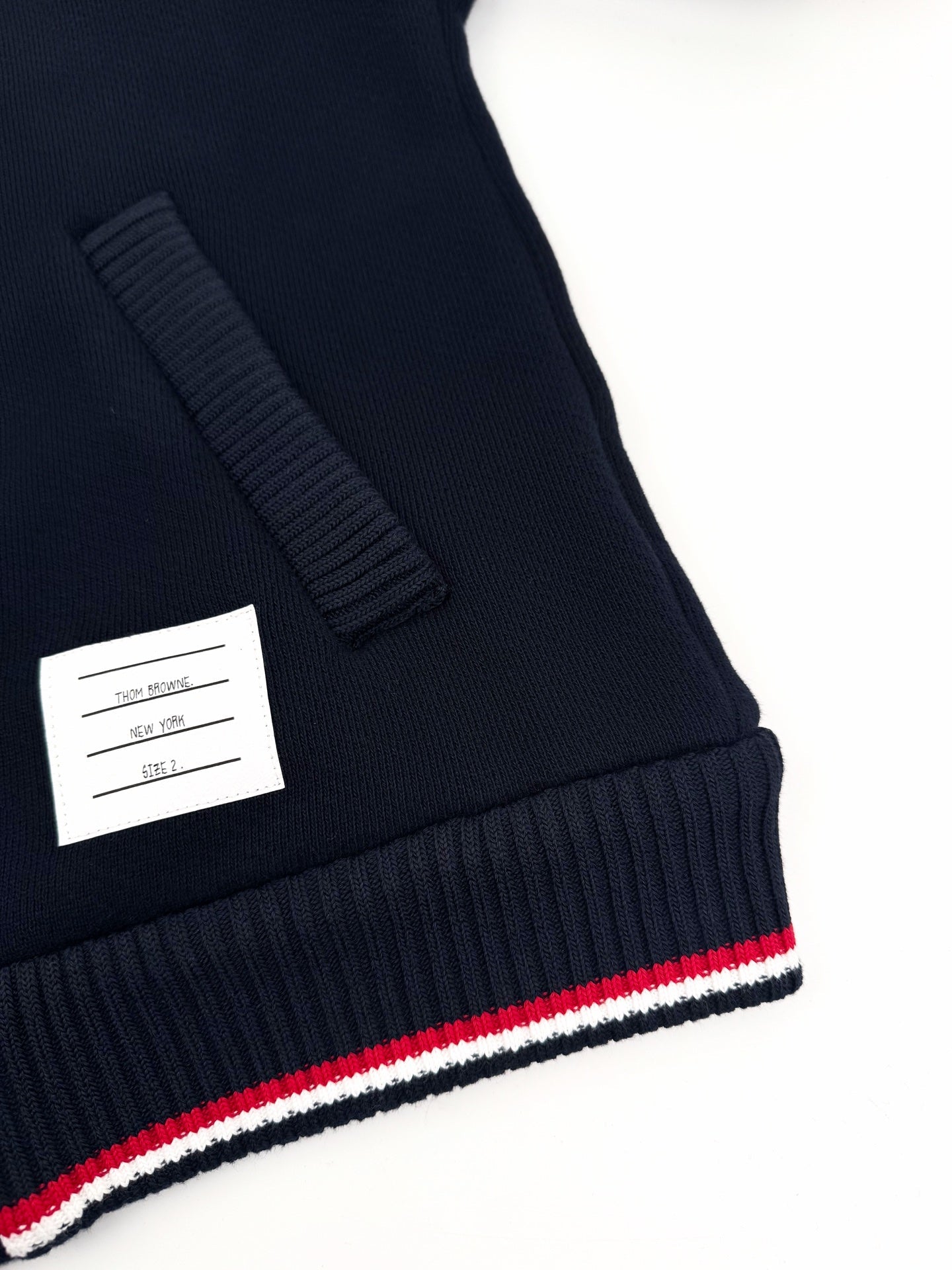 2026 New TB Label Zipper Stand Collar Jacket (25391-C10)