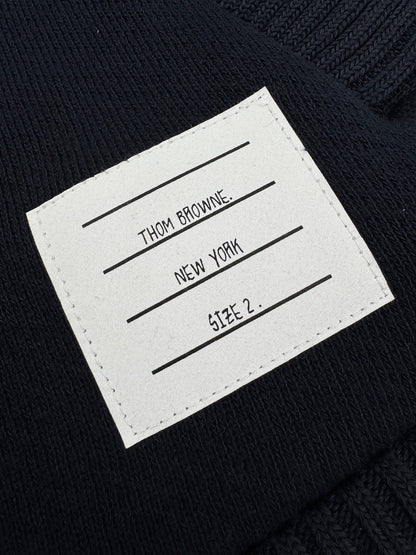 2026 New TB Label Zipper Stand Collar Jacket (25391-C10)