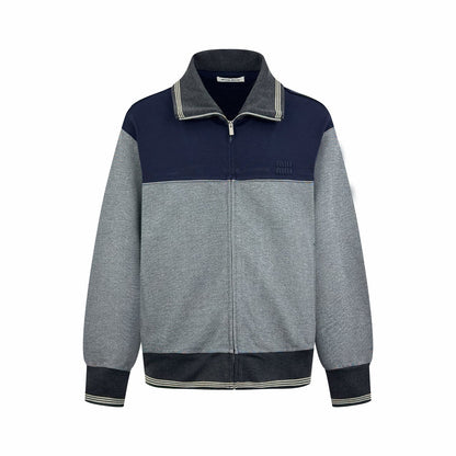 2026 New MM Embroidered Logo Zip Jacket (CC906-C10)