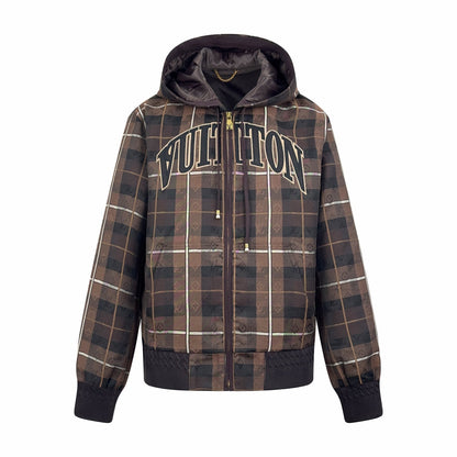 2026 New LY Logo Jacquard Hooded Jacket (25386-C10)