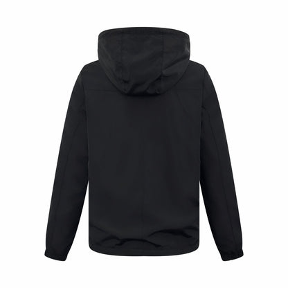2026 New Triangle Brand Reversible Leather-Nylon Hooded Jacket (25299-D80)
